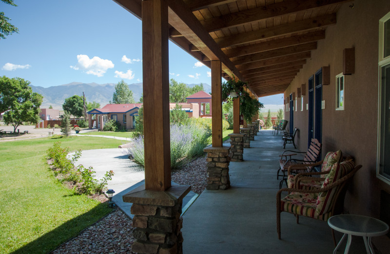 Porch at Joyful Journey Hot Springs Spa.