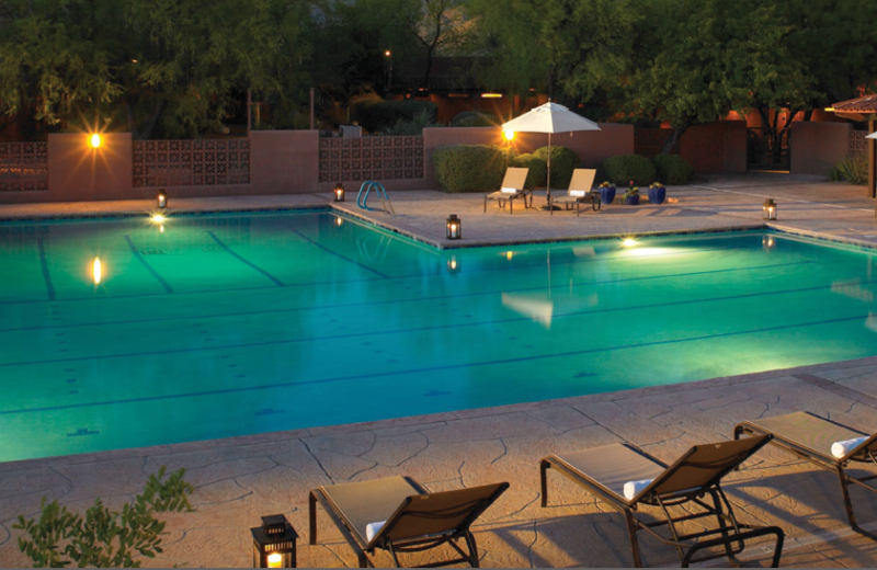 Outdoor pool at Canyon Ranch Tucson.