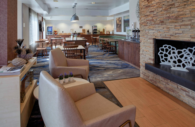 Lobby at Fairfield Inn Kalamazoo West.