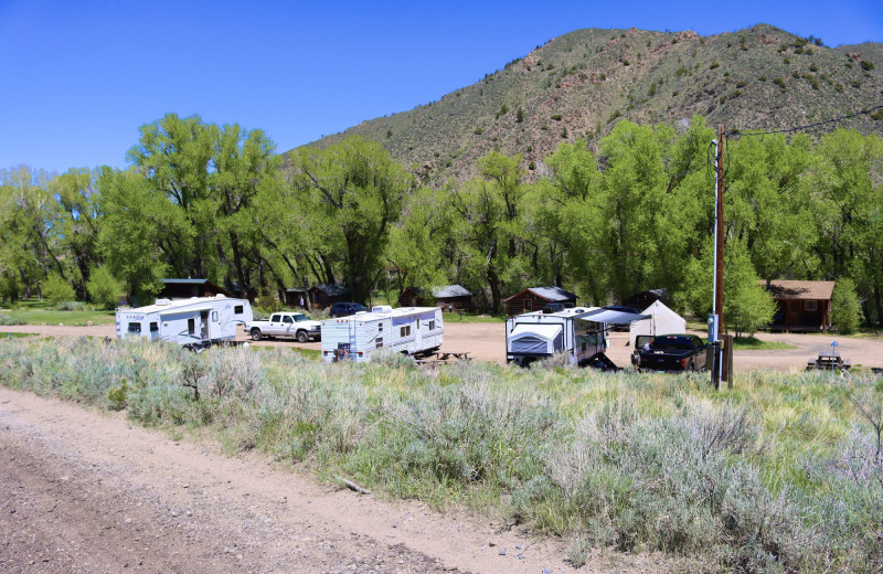 RV campground at Woods Landing.