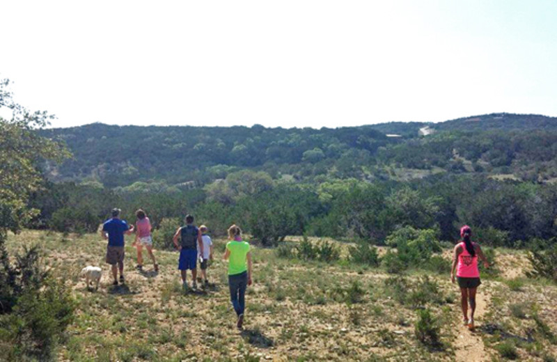 Hiking at West 1077 Guest Ranch.