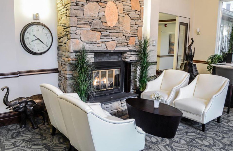 Lounge area at Elm Hurst Inn & Spa.