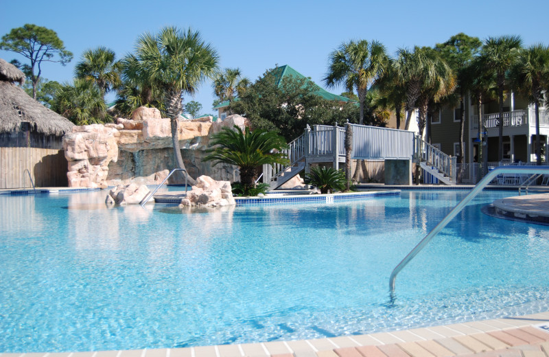 Rental outdoor pool at Perdido Key Resort Management.