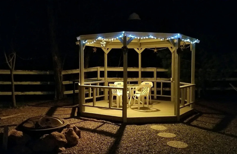 Patio at Observers Inn.