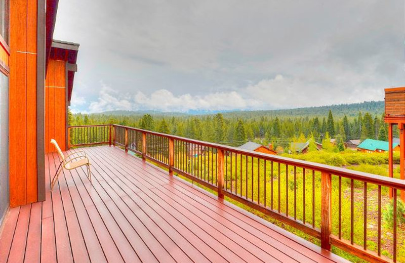 Spacious Deck at Tahoe Signature Properties