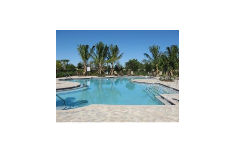 Vacation rental pool at Sunshine Resort Rentals, LLC.