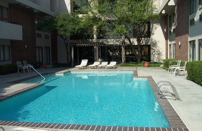 Outdoor pool at Southfork Hotel.