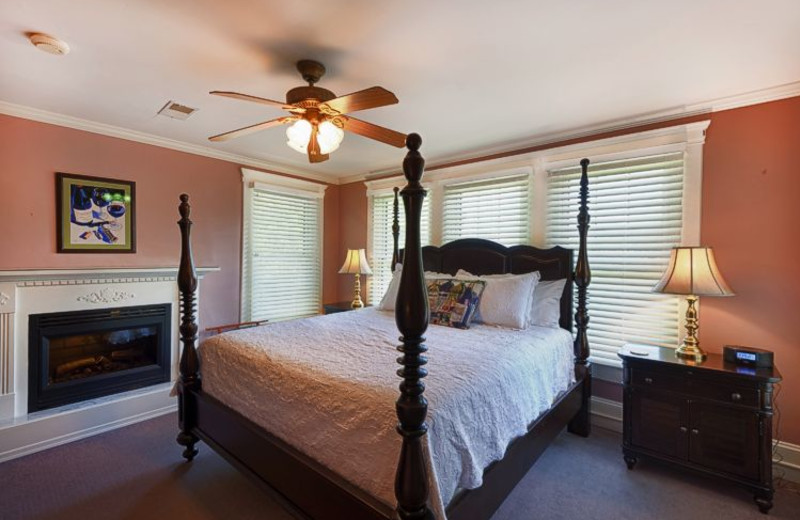 Guest room at Steele's Tavern Manor B&B.