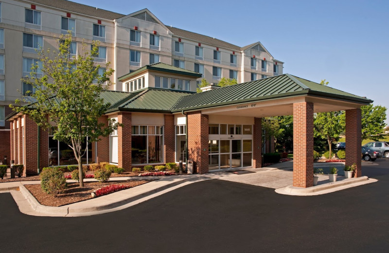 Exterior view of Hilton Garden Inn Plymouth.