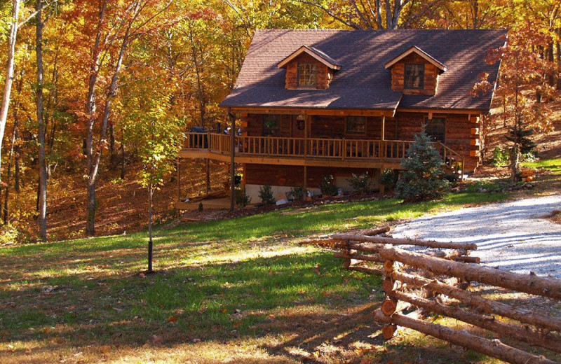 Rental exterior at Amazing Branson Rentals.