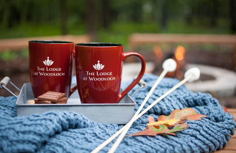 S'mores at The Lodge at Woodloch.