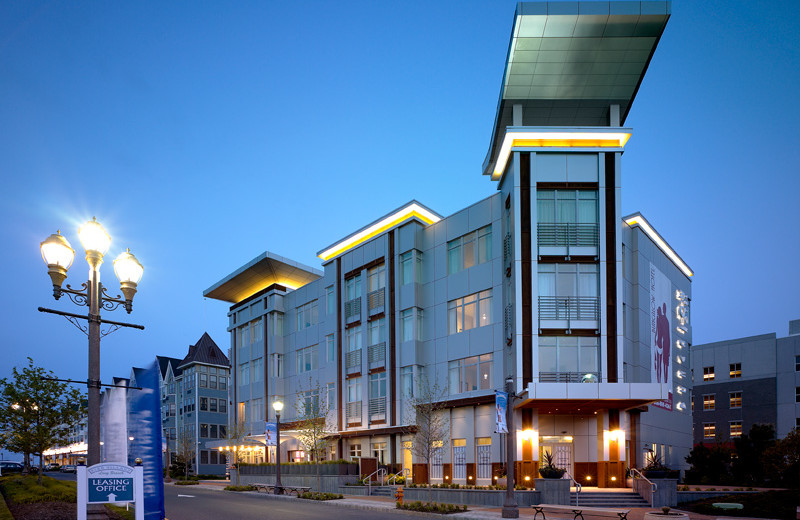 Exterior view of Bungalow Hotel.