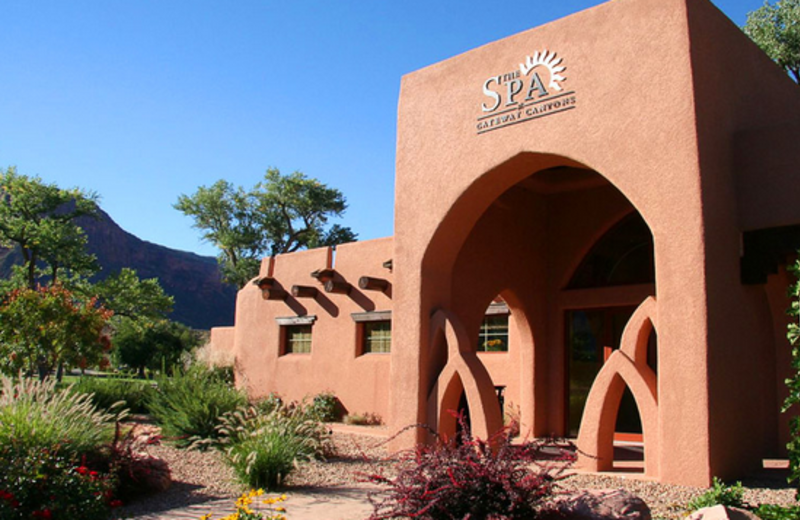 Exterior Spa View at Gateway Canyons Resort 