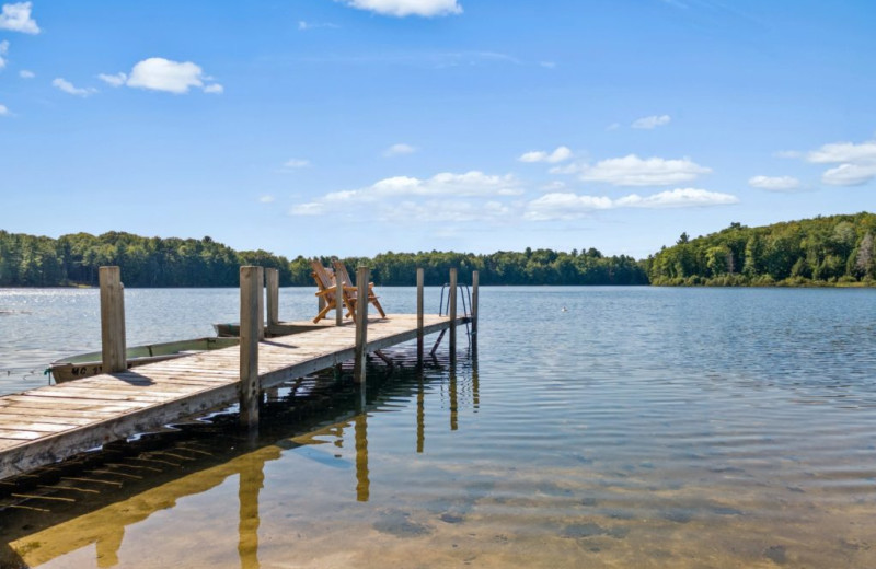 Dock at Sleeping Bear Resort.