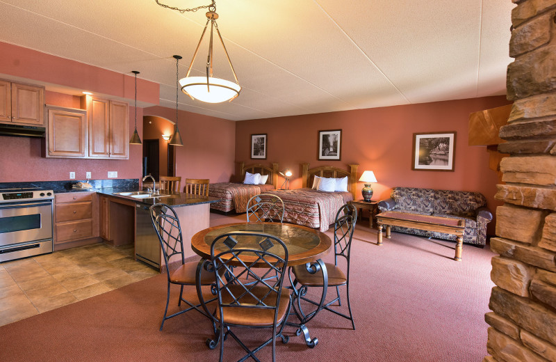 Guest room at Chula Vista Resort.