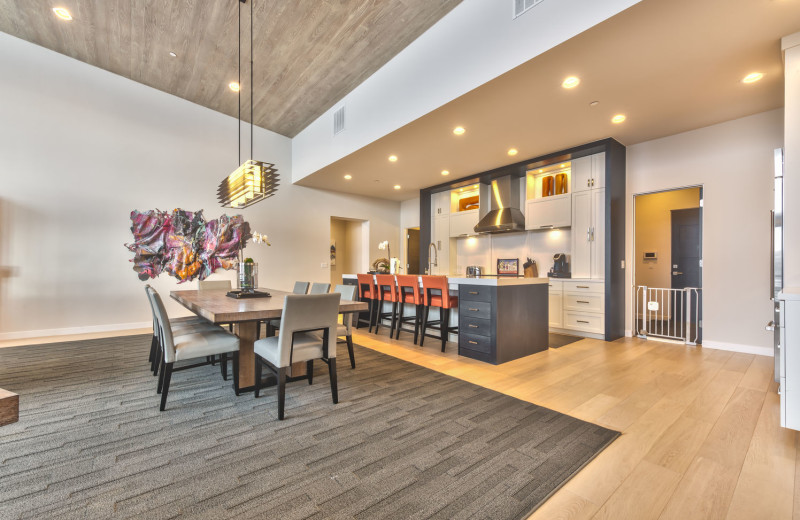 Rental kitchen at Park City Rental Properties.