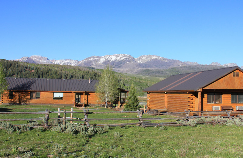 Exterior view of Kendall Valley Lodge.