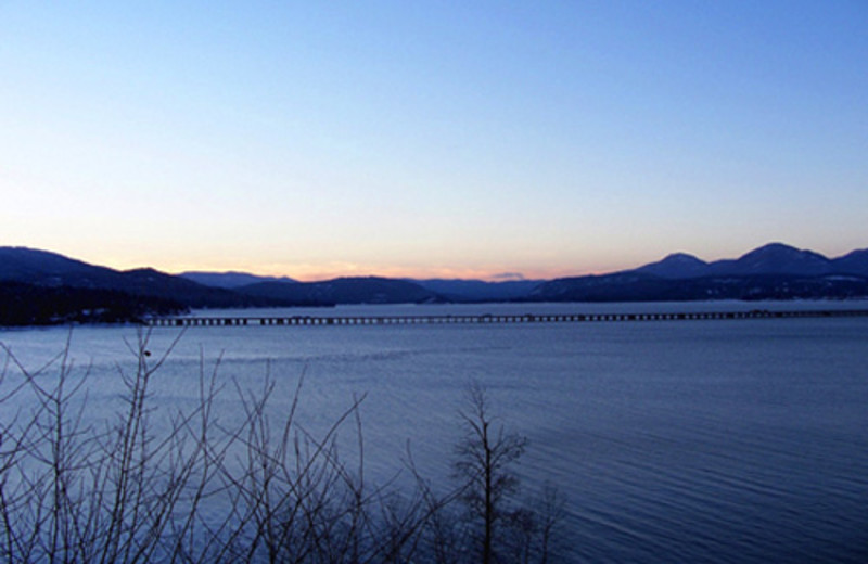 Area surrounding The Lodge at Sandpoint.