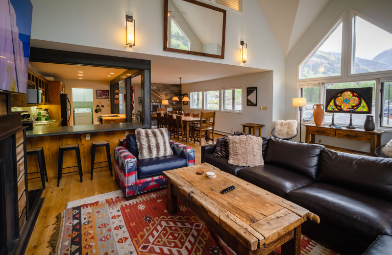 Rental interior at Accommodations in Telluride.