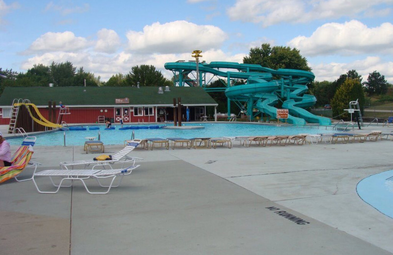 Water park at River Bend RV Resort.