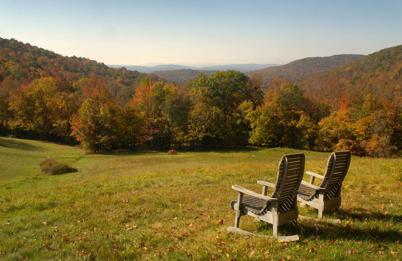 Mountain view at Eagles Mere Inn.