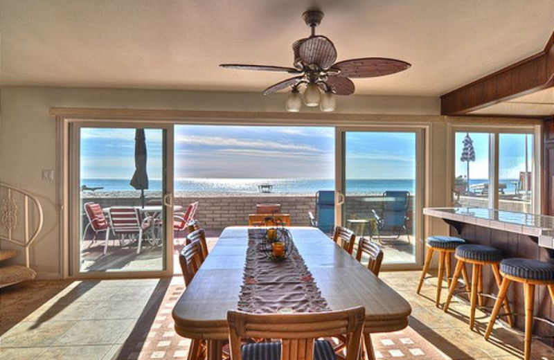 Rental dining room at Capistrano Realty.
