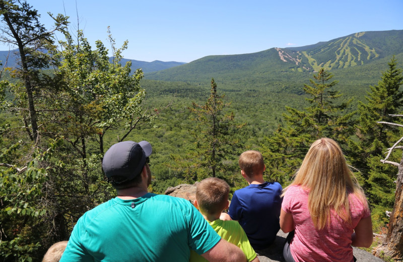 Family at Black Bear Lodge.