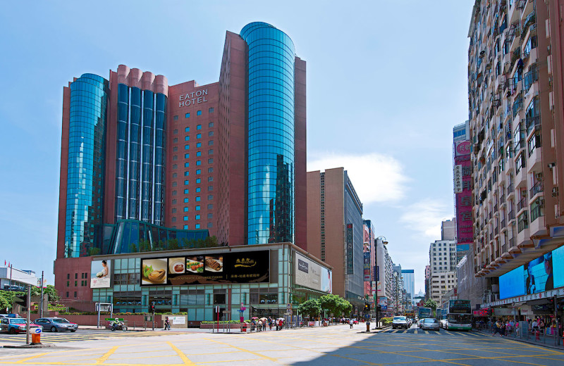 Exterior view of Eaton Hotel Hong Kong.