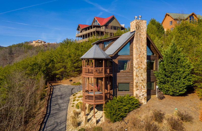 Exterior view of American Patriot Getaways - Mountain Mama.