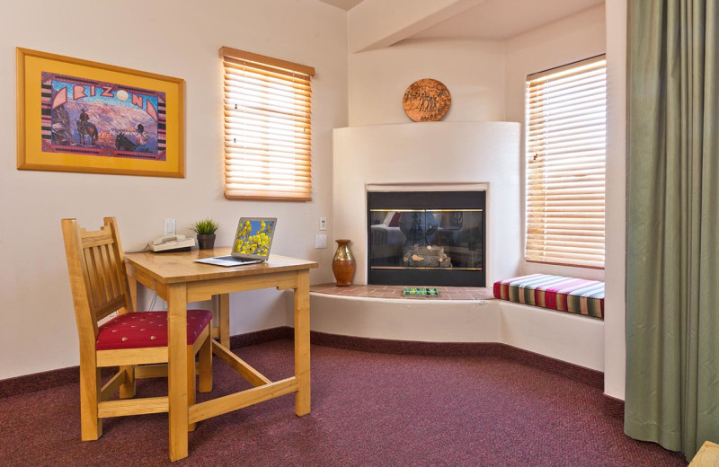 Guest room at Inn at Eagle Mountain.