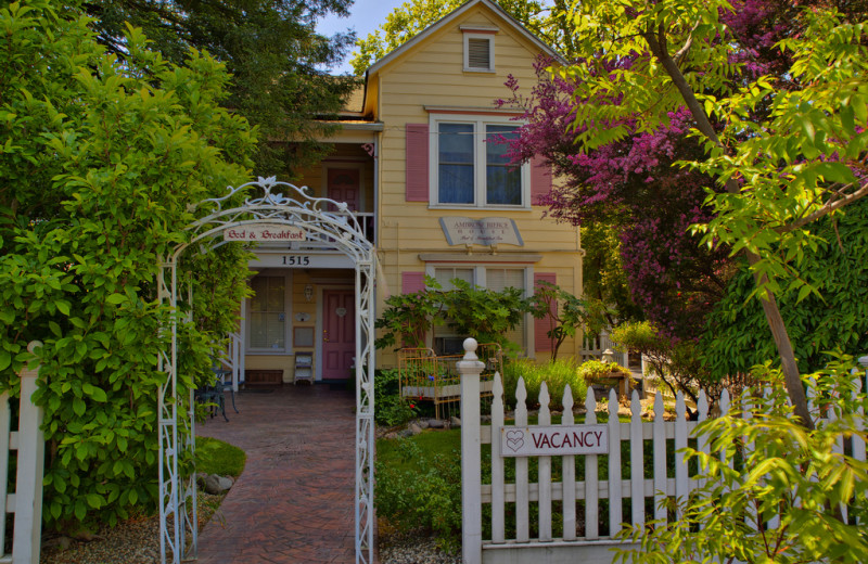 Exterior view of The Ambrose Bierce House B&B.