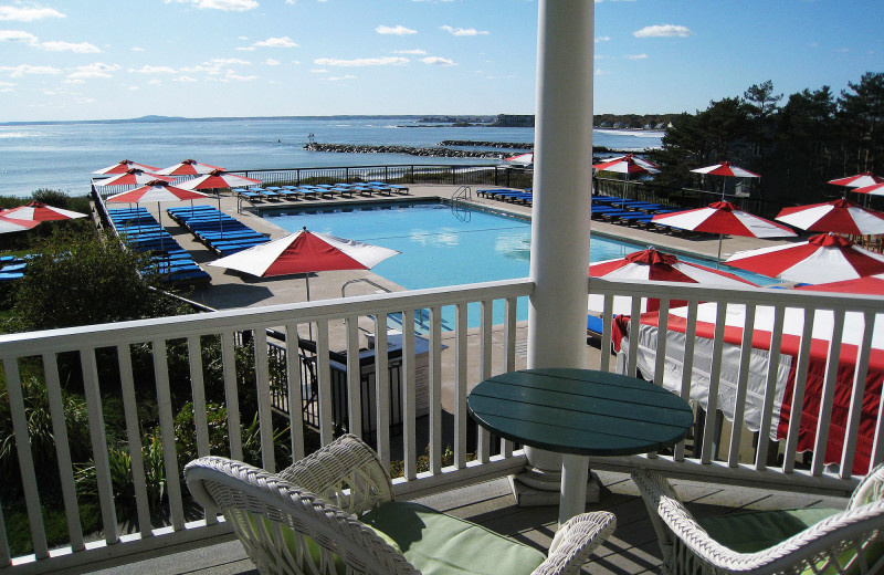 Outdoor pool at The Colony Hotel.