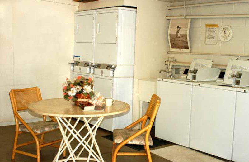 Laundry facilities at Hale Kamaole Condos.