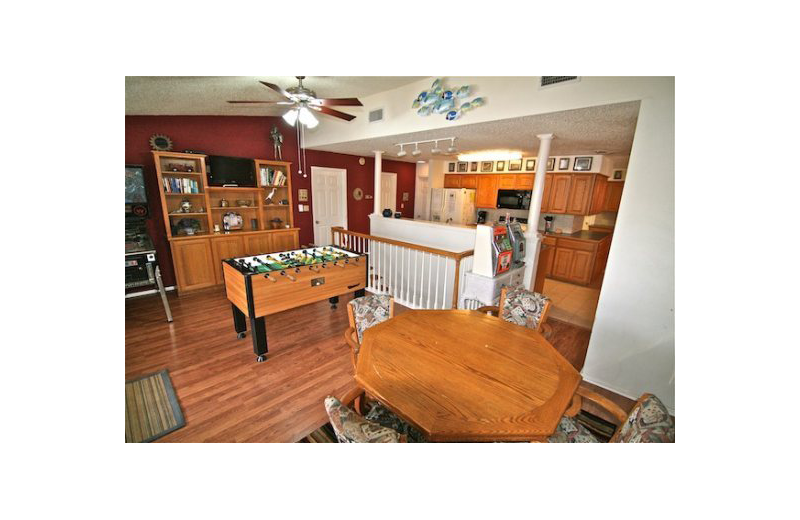 Rental kitchen at Oak House On Lake LBJ.