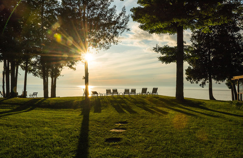 Lake view at The Shallows Resort.