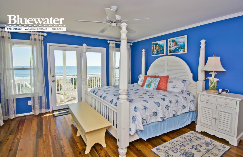 Rental bedroom at Bluewater Real Estate.