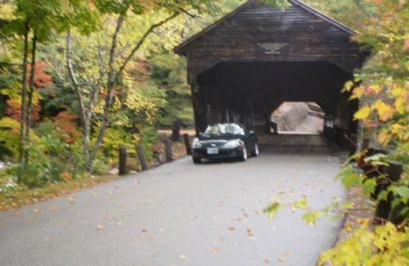 Beautiful Covered Bridges at Cathedral Ledge Resort