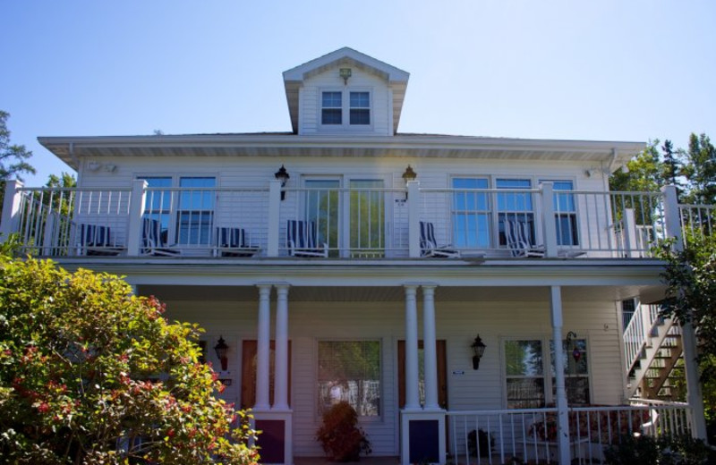 Exterior view of Bay Breeze Resort.