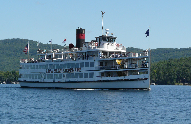 Paddleboat cruise at Surfside on the Lake.