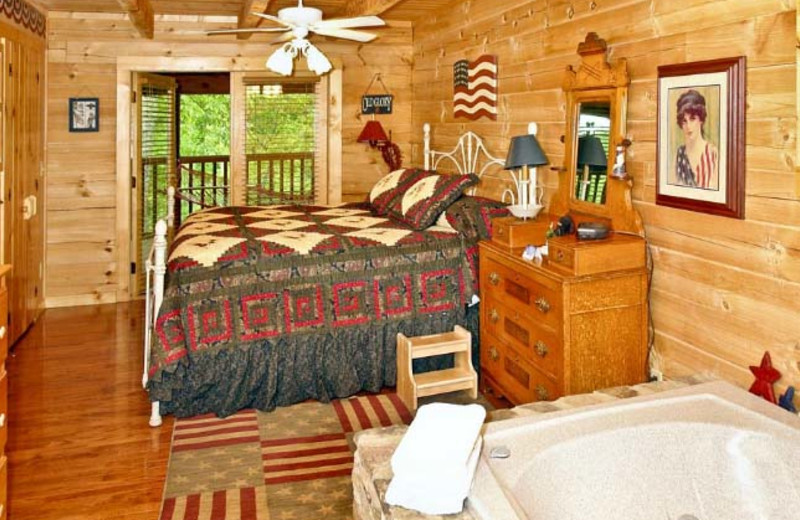 Bedroom at Hidden Mountain Resorts