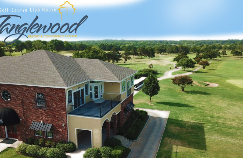 Exterior view of Tanglewood Resort and Conference Center.