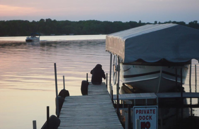 Dock at Betsy Ross Resort.