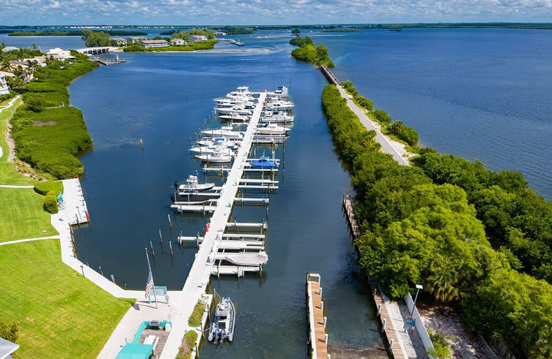 Aerial view of Boca Grande Resort.