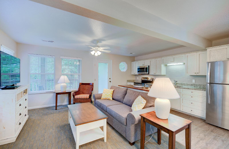 Guest room at Beachwoods.