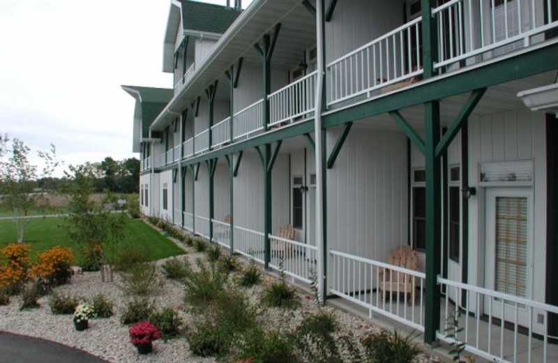 Exterior view of Birchwood Lodge.