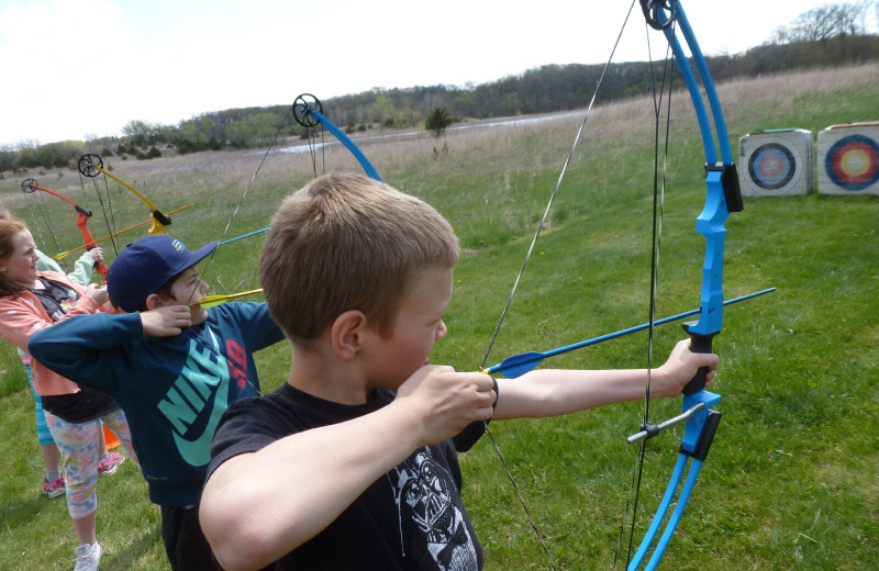 Archery near Spicer Green Lake Resort.