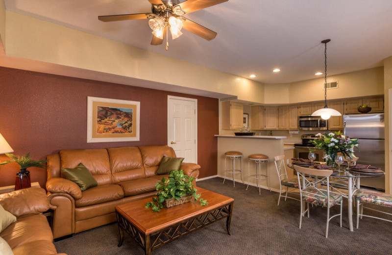 Guest room at Westgate Painted Mountain Resort.