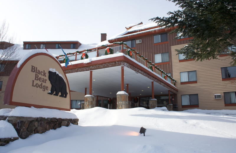 Exterior view of Black Bear Lodge.