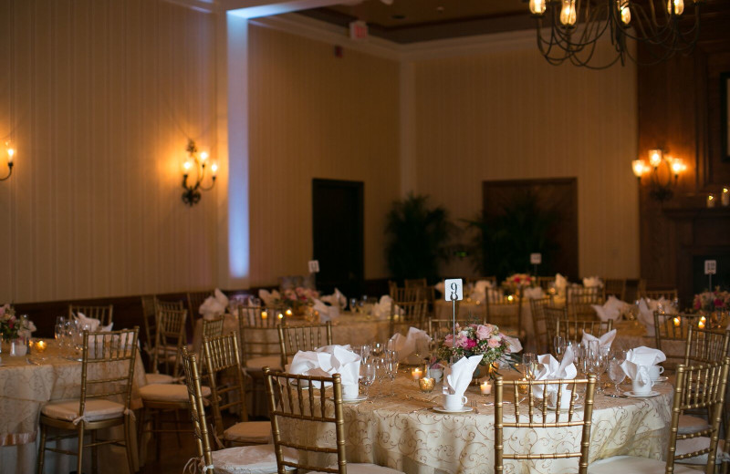 Wedding reception at Boar's Head Resort.