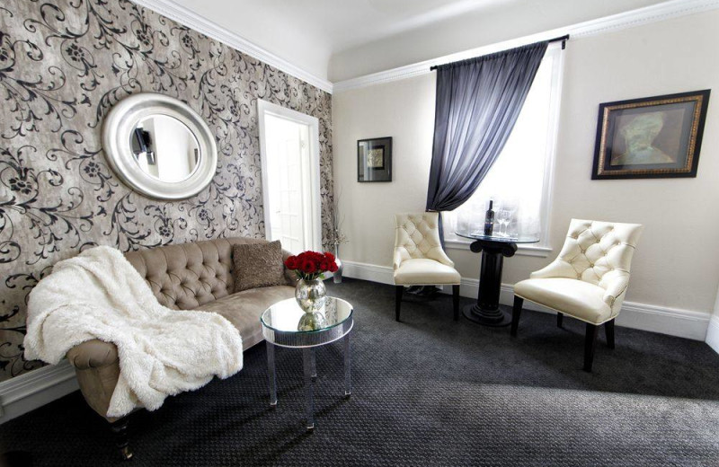 Guest room at Mount View Hotel & Spa.